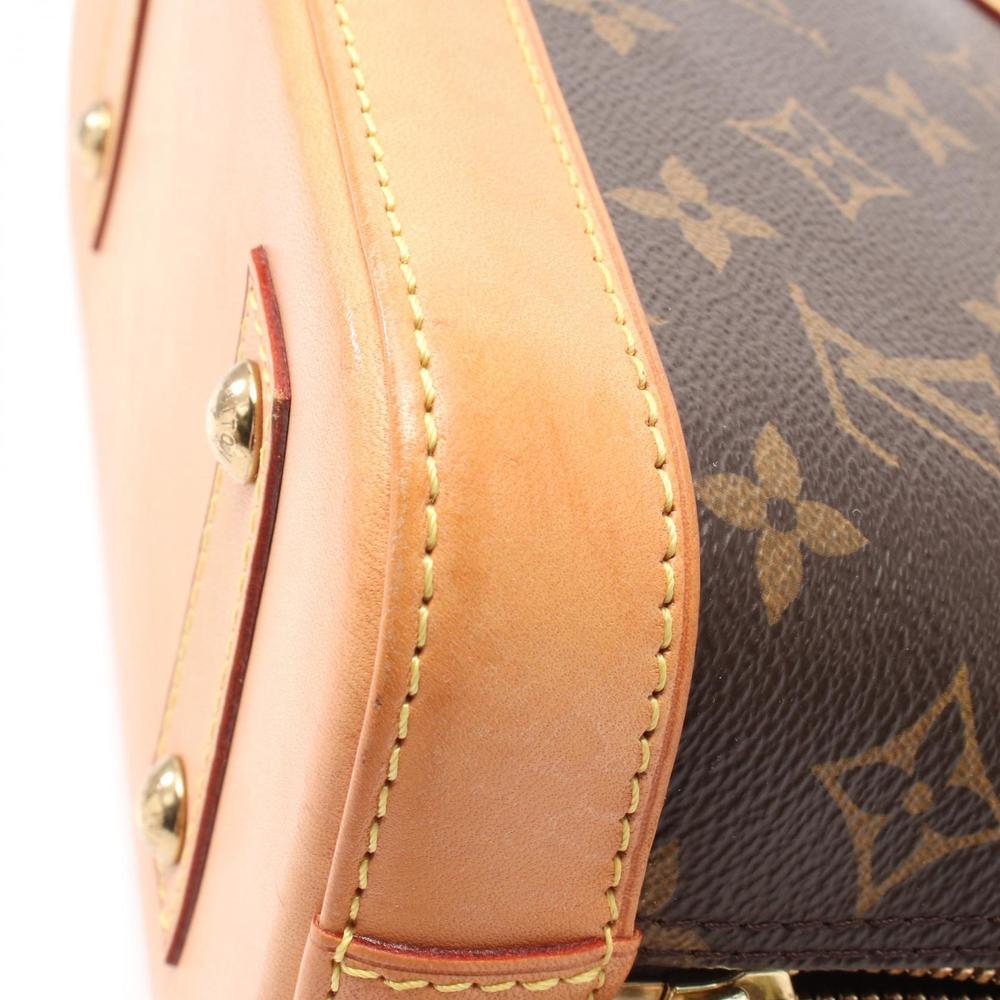 Louis Vuitton Leather brown Monogram Alma handbag - Picture 7 of 7